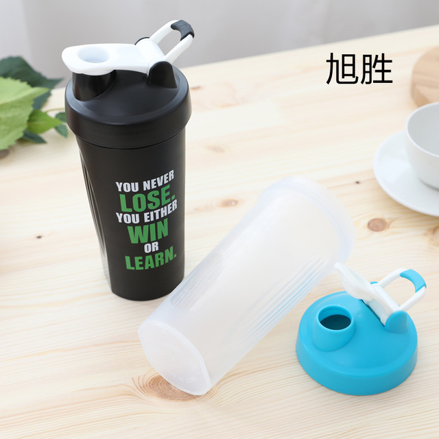 

Protein Powder Sports Cup Plastic Milkshake Shake Cup Fitness Portable Handle Cup