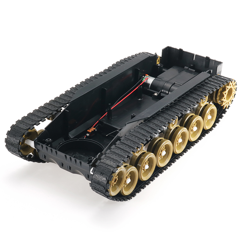 

3V-9V DIY Shock Absorbed Smart Robot Tank Chassis Crawler Car Kit With 260 Motor For Arduino SCM