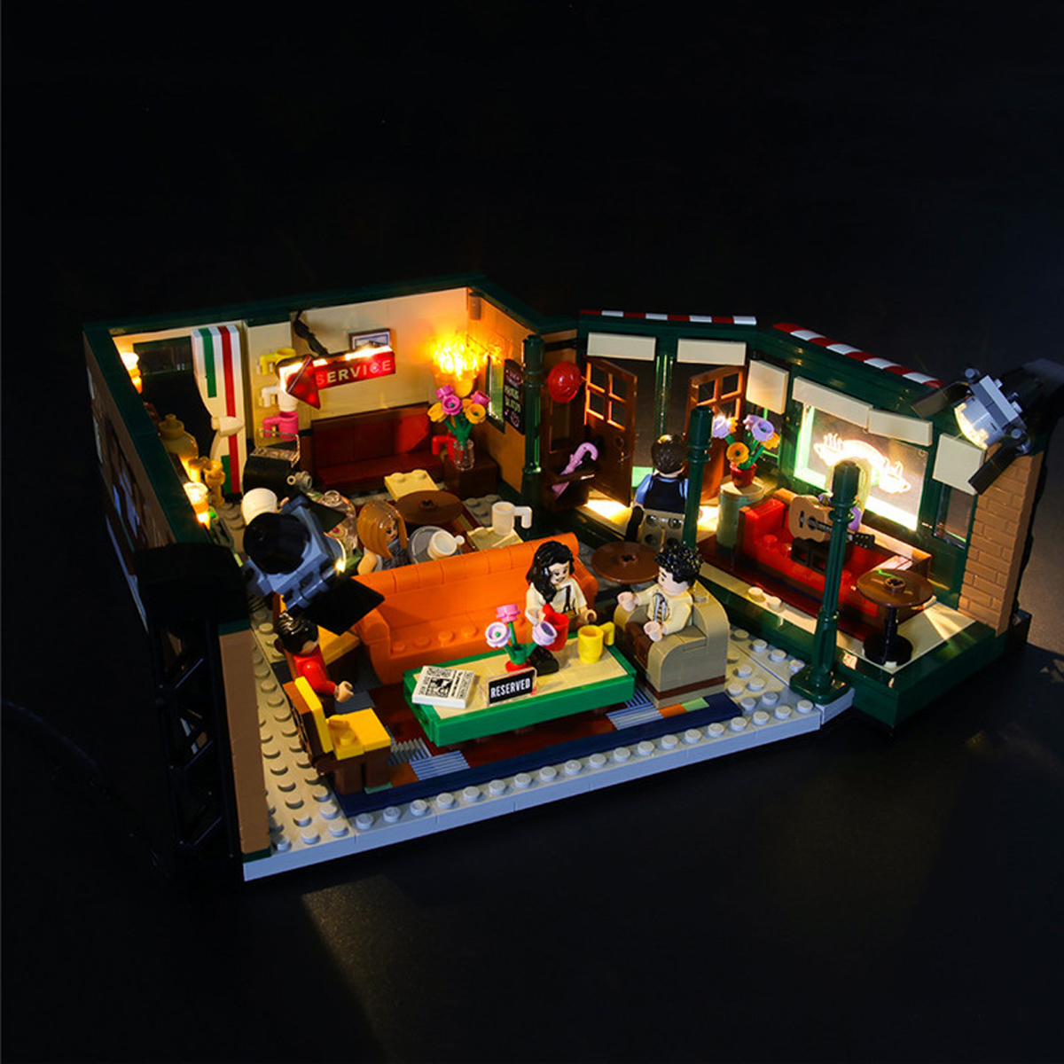DIY LED Light Lighting Kit ONLY For LEGO 21319 Friends Central Park