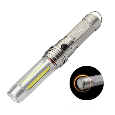 

XANES BL-991 XPE+COB 1000LM 3Modes Front & Side Light White & Red Light Magnetic Tail LED Flashlight Camping Light Work Light