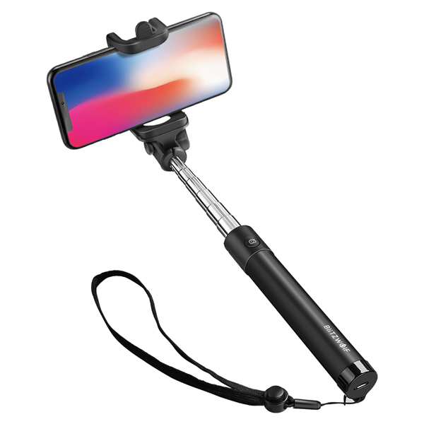 

BlitzWolf® BW-BS6 Extendable bluetooth Selfie Stick Monopod For Mobile Phones