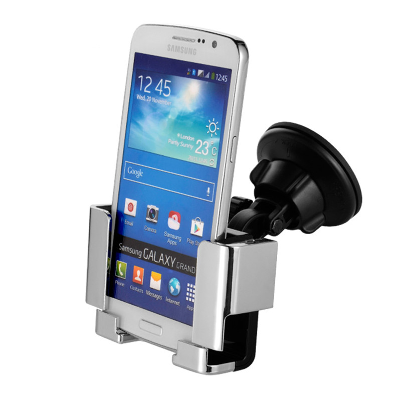 

Universal Powerful Suction Cup Adjustable Clip Car Mount Dashboard Windshield Holder for Cell Phone