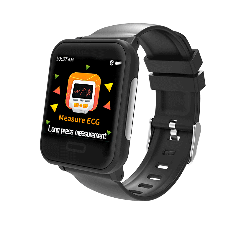 

Bakeey E33 1.3' ECG Heart Rate Blood Pressure Monitor Long Standby Detachable Strap Sport Mode Message View Smart Watch