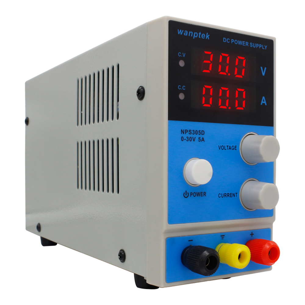 

Wanptek 30V 60V 100V 3A 5A 10A Voltage Regulator 0.1V 0.01A Digital Adjustable Switch DC Power Supply