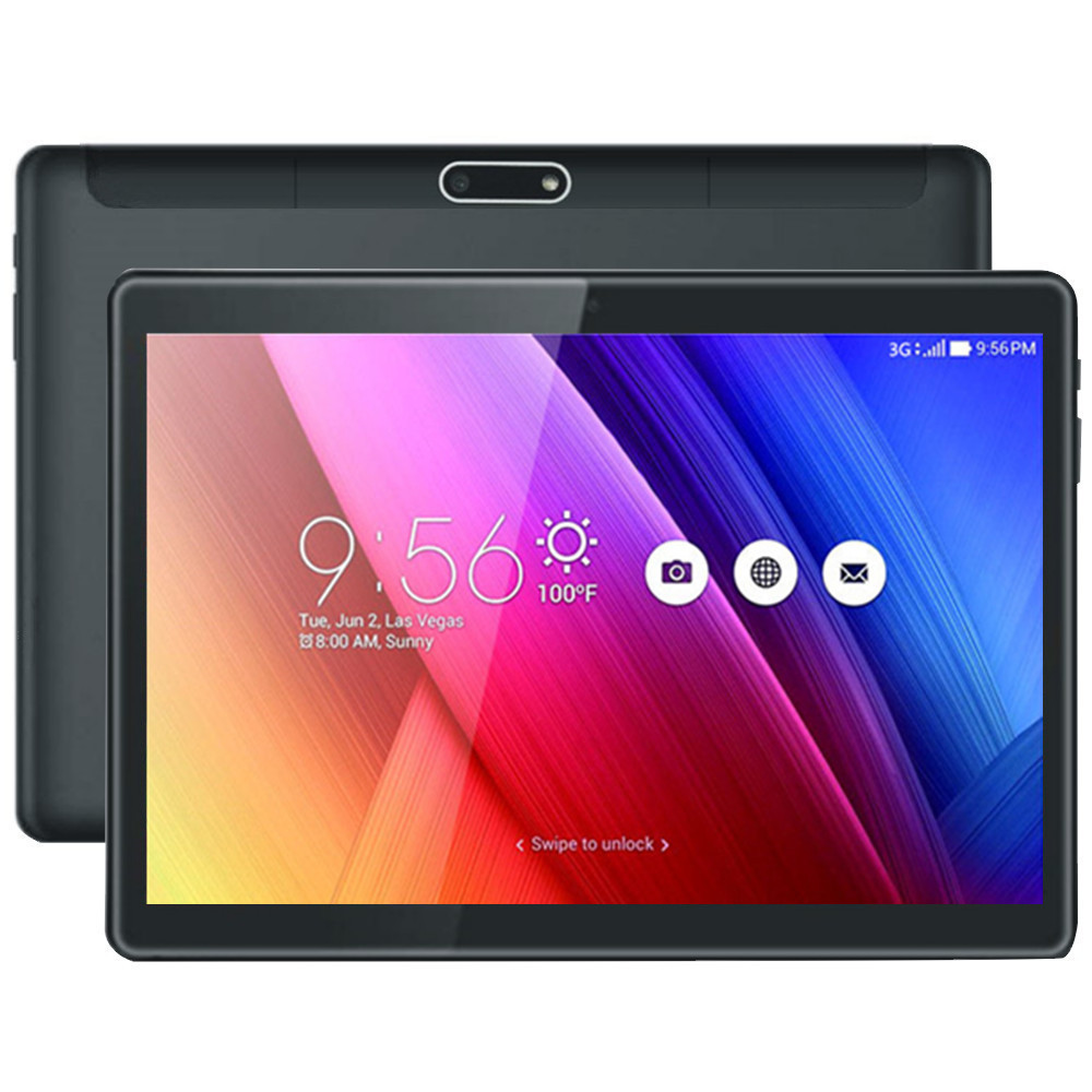 

Binai Mini101 32GB MTK6580 Cortex A53 Quad Core 10.1 Inch Android 6.0 Dual 3G Phablet Tablet Black