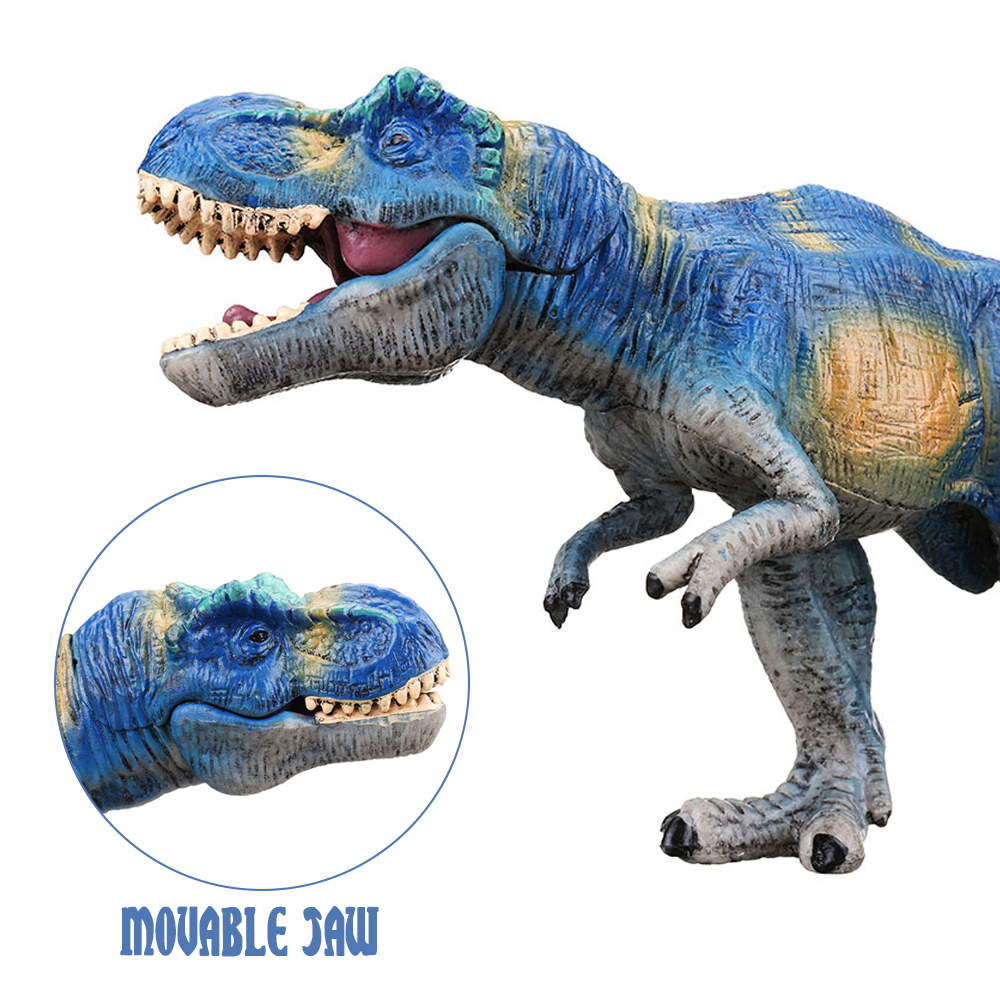 12" Jurassic T-Rex Tyrannosaurus Rex Dinosaur Toy Model Collector Decor Kid Gift 