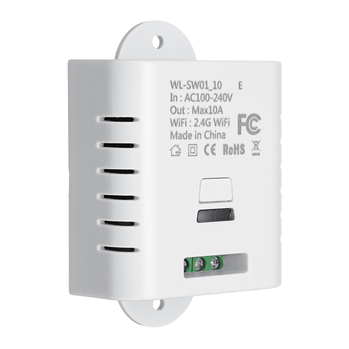 

AC100-240V 10A Light Switch WIFI Smart Switch Remote Control Compatible ECHO Alexa Google Home