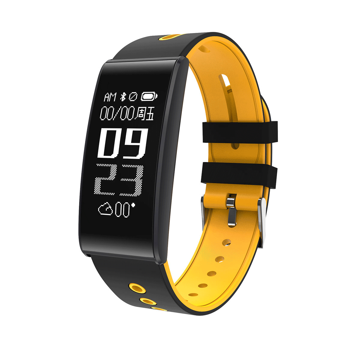 

XANES 418BP 0.96 OLED Screen IP67 Waterproof Smart Bracelet Heart Rate Blood Pressure Monitor Fitness Sports Watch