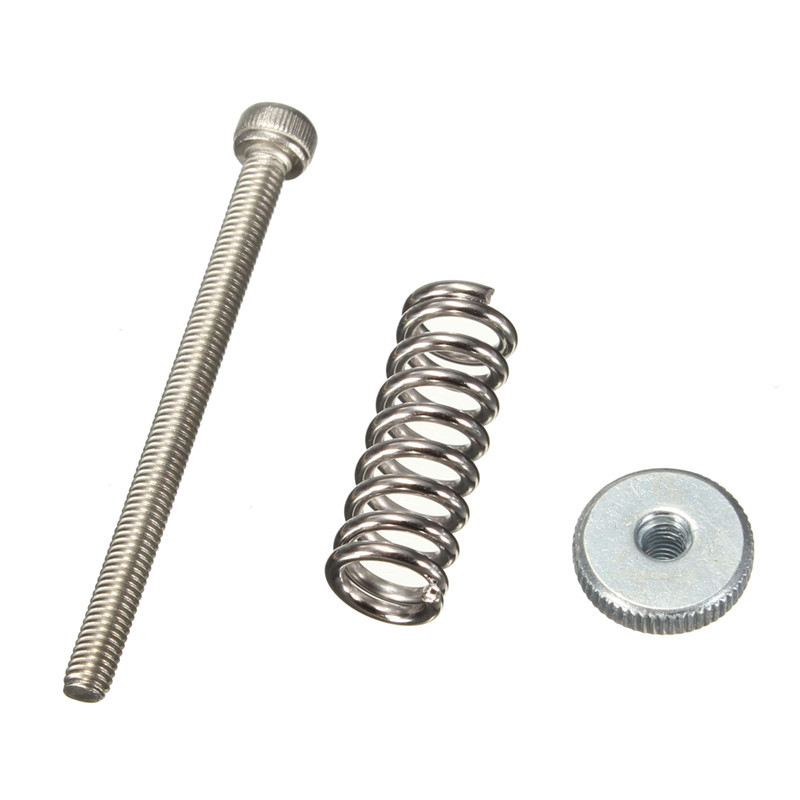 

Leveling Components M3*40 Stainless Steel Screw with Spring & Leveling Knob For 3D Printer