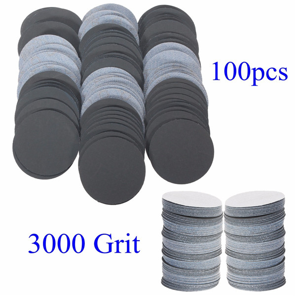 

100pcs 25mm 3000 Grit Abrasive Sand Discs Sanding Polishing Pad Sandpaper