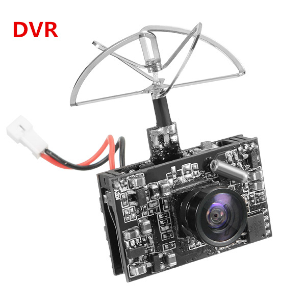 

Eachine DVR03 DVR AIO 5.8G 72CH 0/25/50/200mW Switchable VTX 520TVL 1/4 Cmos FPV Camera for RC Drone