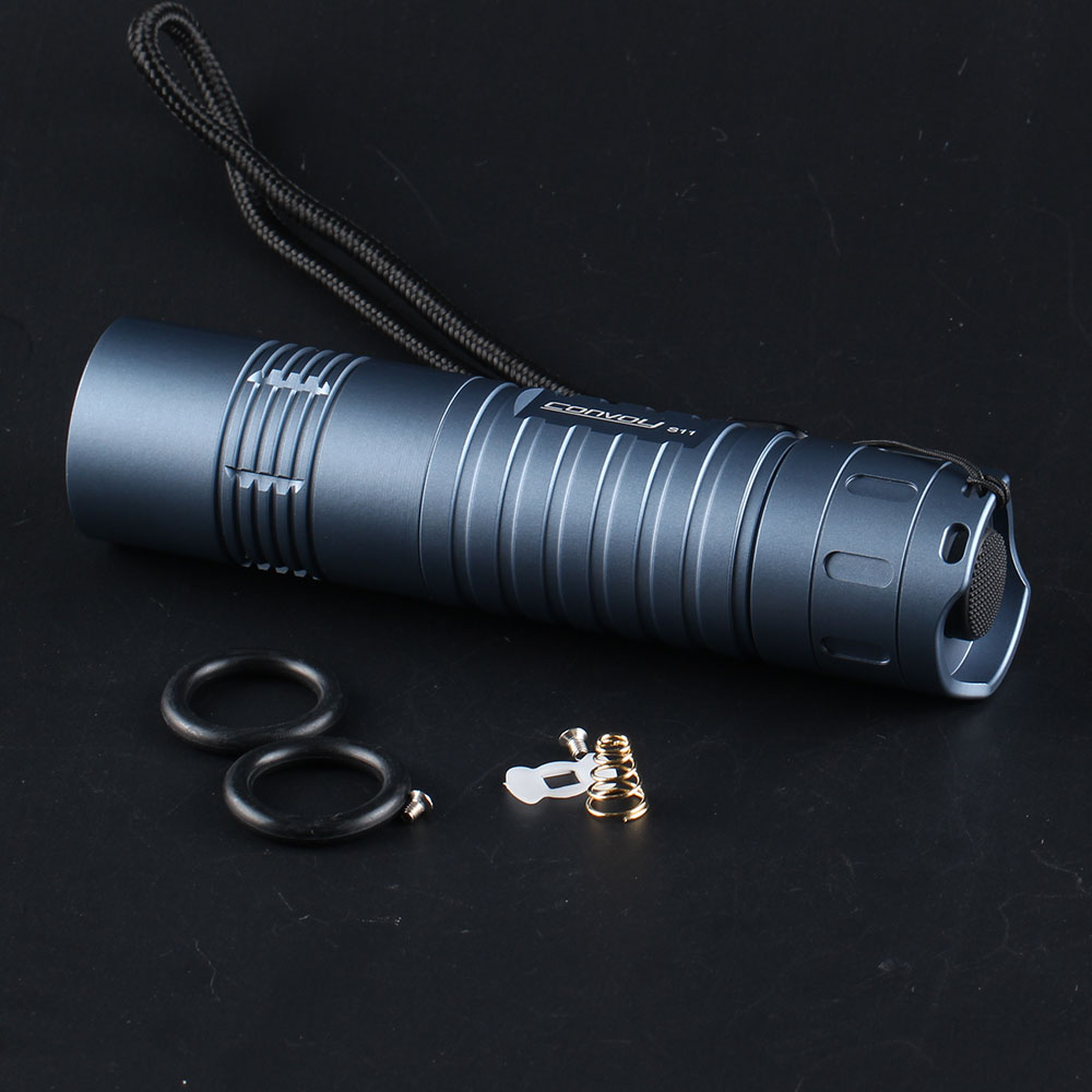 

DIY Spare Flashlight Host for Convoy S11 Blunish Gray ( Flashlight Accessories)