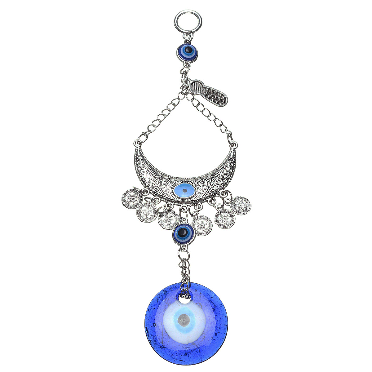 

Turkish Blue Glass Evil Eye Amulet Wall Hanging Pendants Home Decorations Lucky Protection