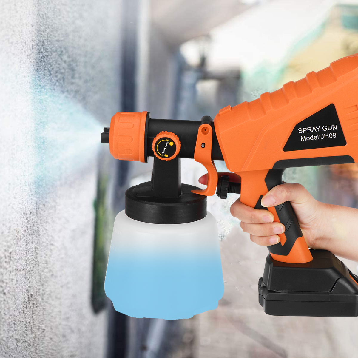 Find 88VF 1000ML Electric Spray Guns Household Convenience Spray Paint With Li ion Battery Regulation High Power Sprayer for Sale on Gipsybee.com with cryptocurrencies