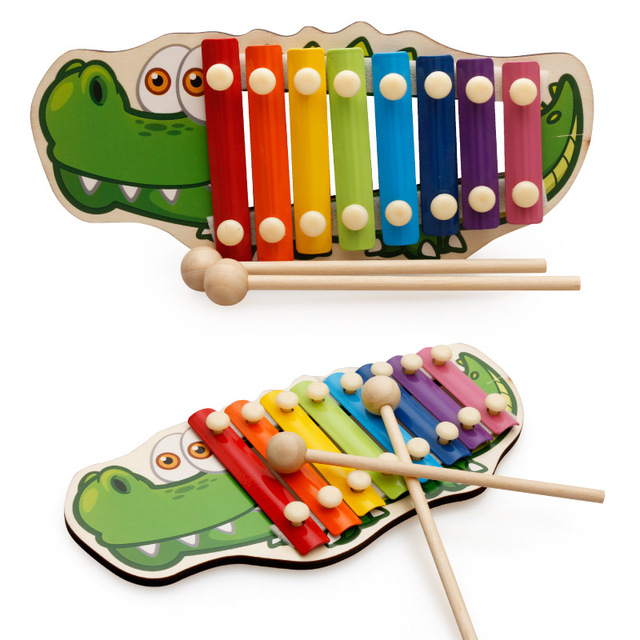 

Children's Baby Hand Knock On The Piano 8 Months Baby Intellectual Power Semi-instrument Toy 1 2-3 Years Old Octave Small Xylophone