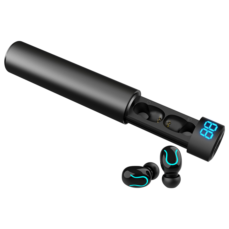 

Q19 Mini TWS bluetooth 5.0 Wireless In-ear Earphone Binaural Call Digital Power Display Hi-Fi Stereo Headphone