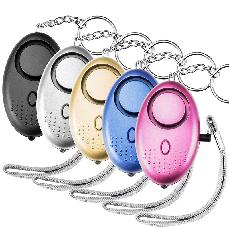 

XANES ZQ-032 130db Super Loud Emergency Self Defense Personal Security Alarm Keychain Light Flashlight Mini Portable For Women Kids Elders