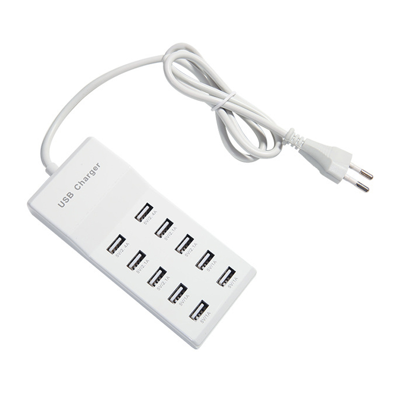 Find 10 Port USB Tablet Charger EU Plug 5V 2 4A Wall Charger Hubs for Samsung Huawei Tablets Phone Pad Fast Charging 5V 1A for Sale on Gipsybee.com with cryptocurrencies