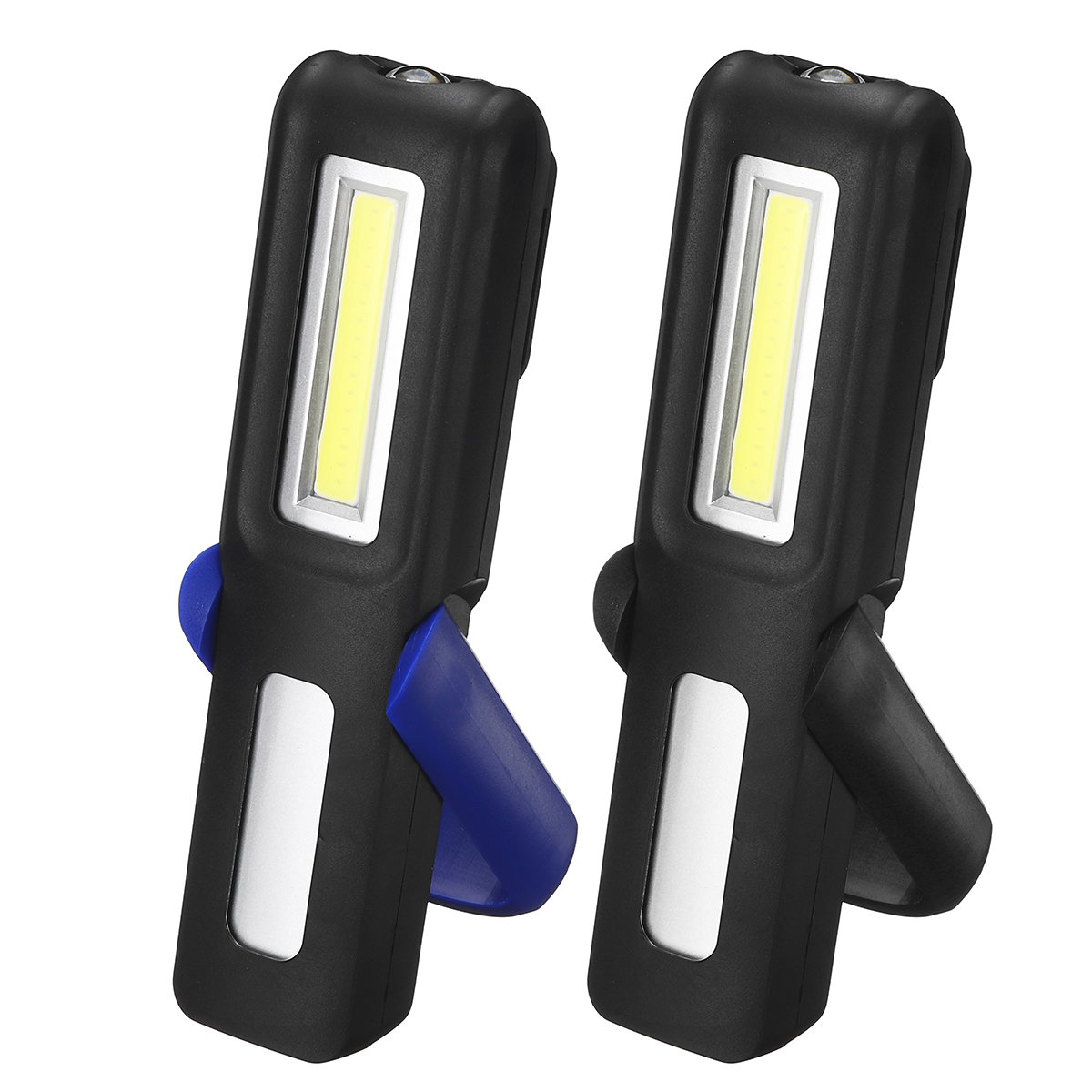 

3W LED COB USB Work Light Outdoor Portable Magnetic Flashlight Torch Emergency Lantern With Hook