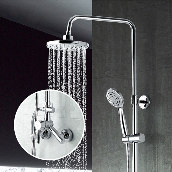 

Frap F2409 Ванная комната Настенный одноручный круглый распылитель Верхний душ с регулируемой душевой кабиной Регулируемый смес