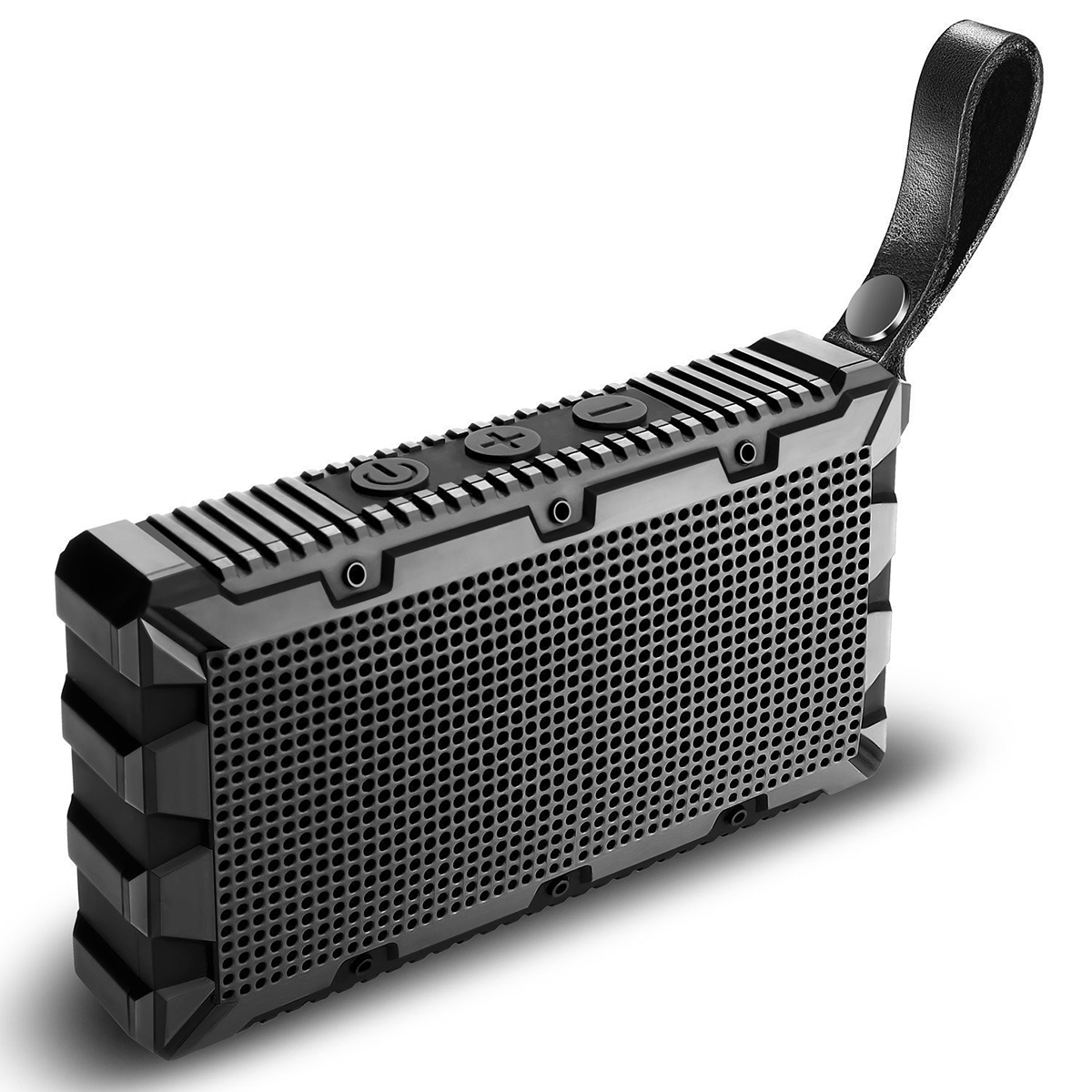 

Portable Wireless bluetooth Speaker IP67 Waterproof Dustproof Stereo Outdoors Speakers with Strap