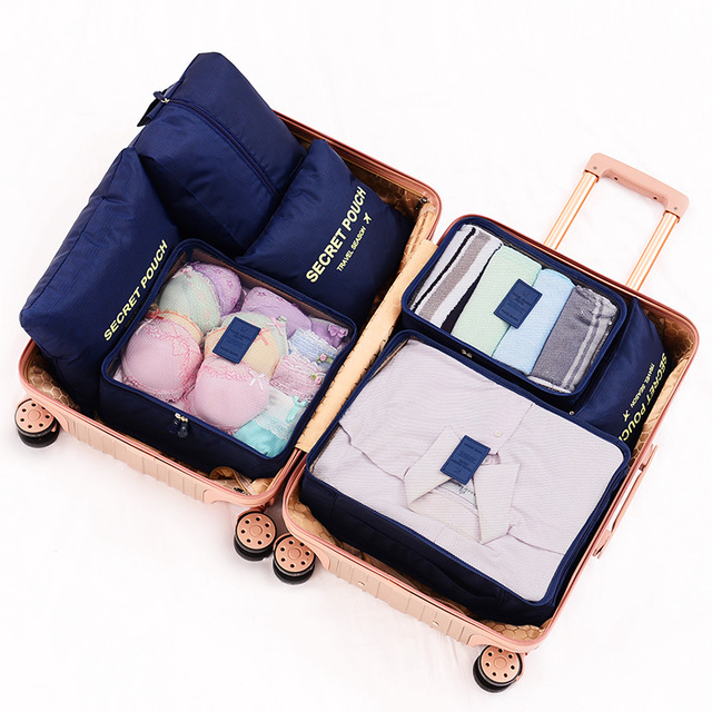

Hai Ying Travel Storage Seven Sets Of Thick Luggage Storage Bag 7 Sets Of Home Storage Clothing Finishing Package