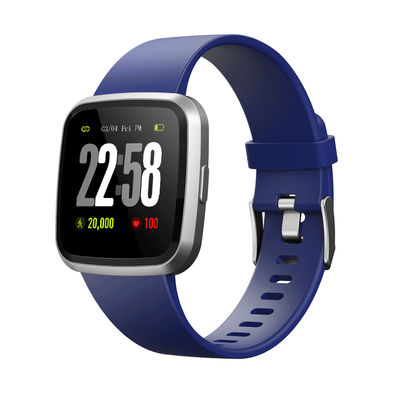 

XANES V12C 1.3" HD TFT Full Touch Screen Waterproof Smart Watch Heart Rate Monitor Fitness Bracelet