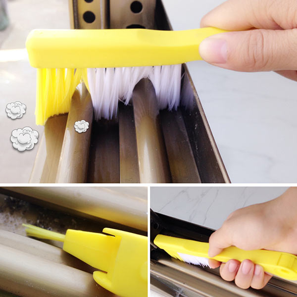 

Honana HN-Q12 Multifunction Cleaning Brush Door Window Kitchen Bathroom Cleaning Tools