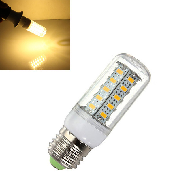 

5X E27 LED Bulb 7W Warm White 36 SMD 5730 AC 220V Corn Light