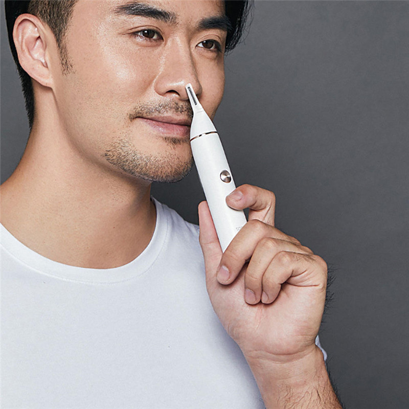 

XIAOMI IPX5 Nose Hair Trimmer Eyebrow Clipper Sharp Blade Co