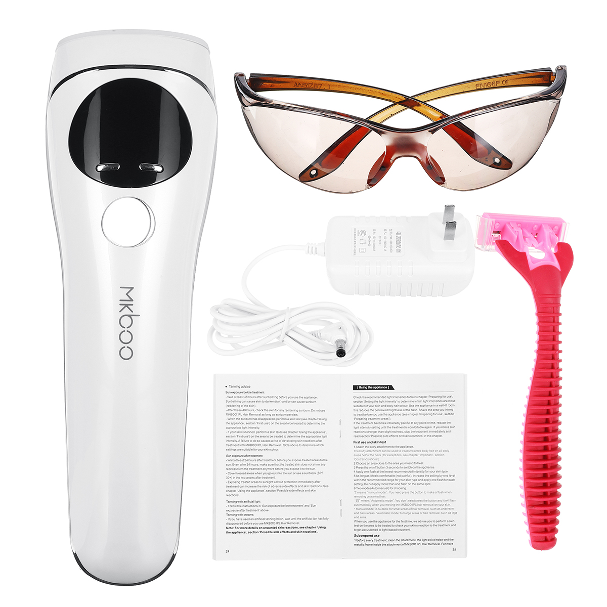 

300000 Pulses IPL Laser Permanent Hair Removal Face Body
