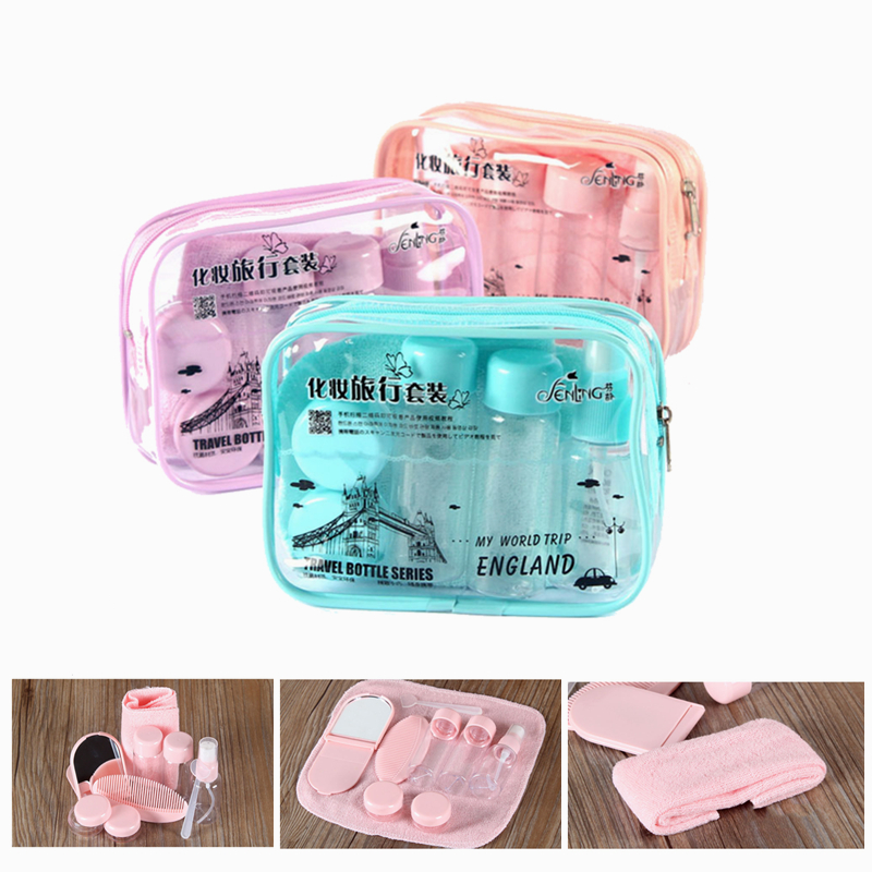 

IPRee® Environmental Protection Cosmetic Bottle Set Plastic Pressing Empty Sprayer Makeup Tools Kit