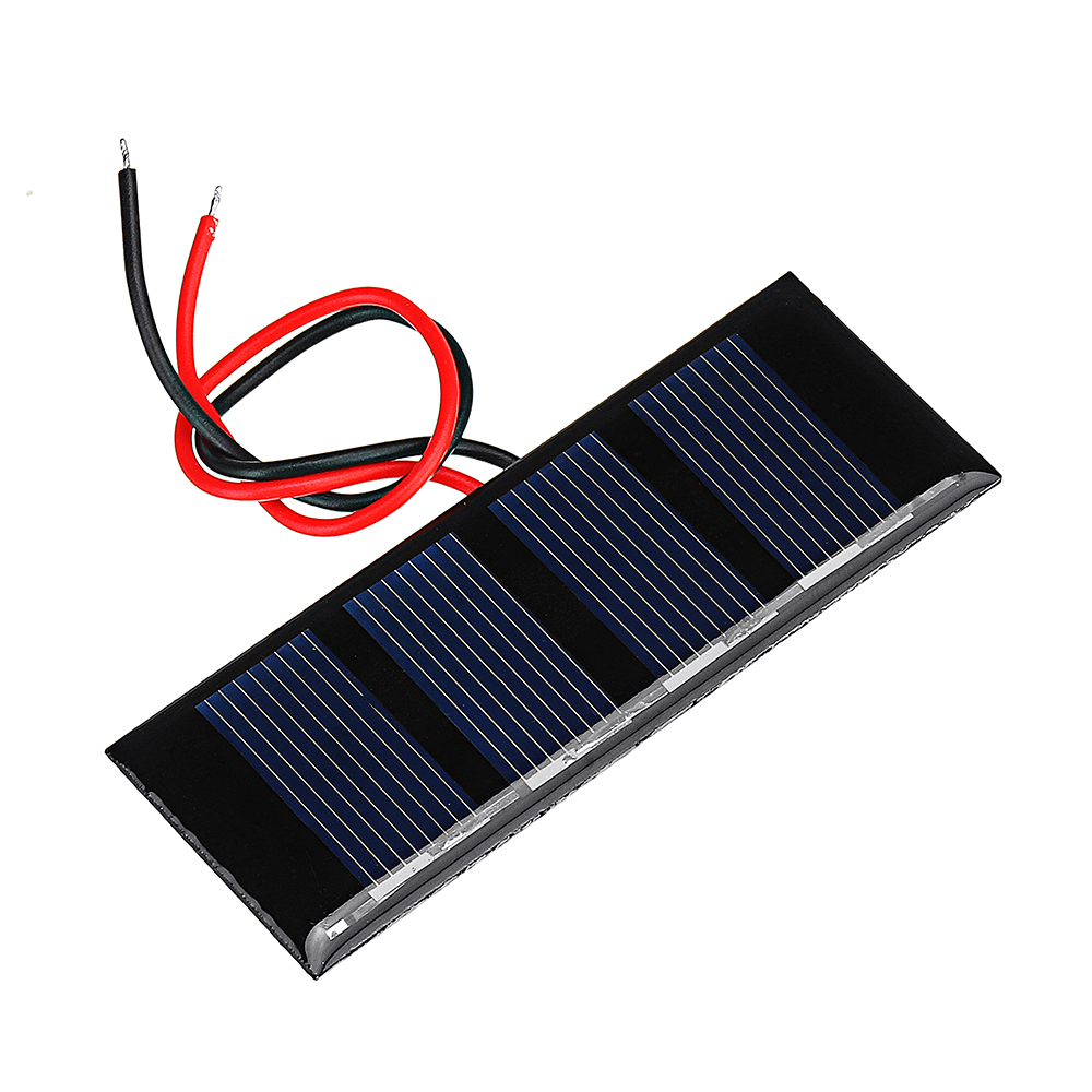 

0.2W 2V 78.8*28.3mm Mini Polycrystalline Silicon Epoxy Board Solar Panel for DIY Part