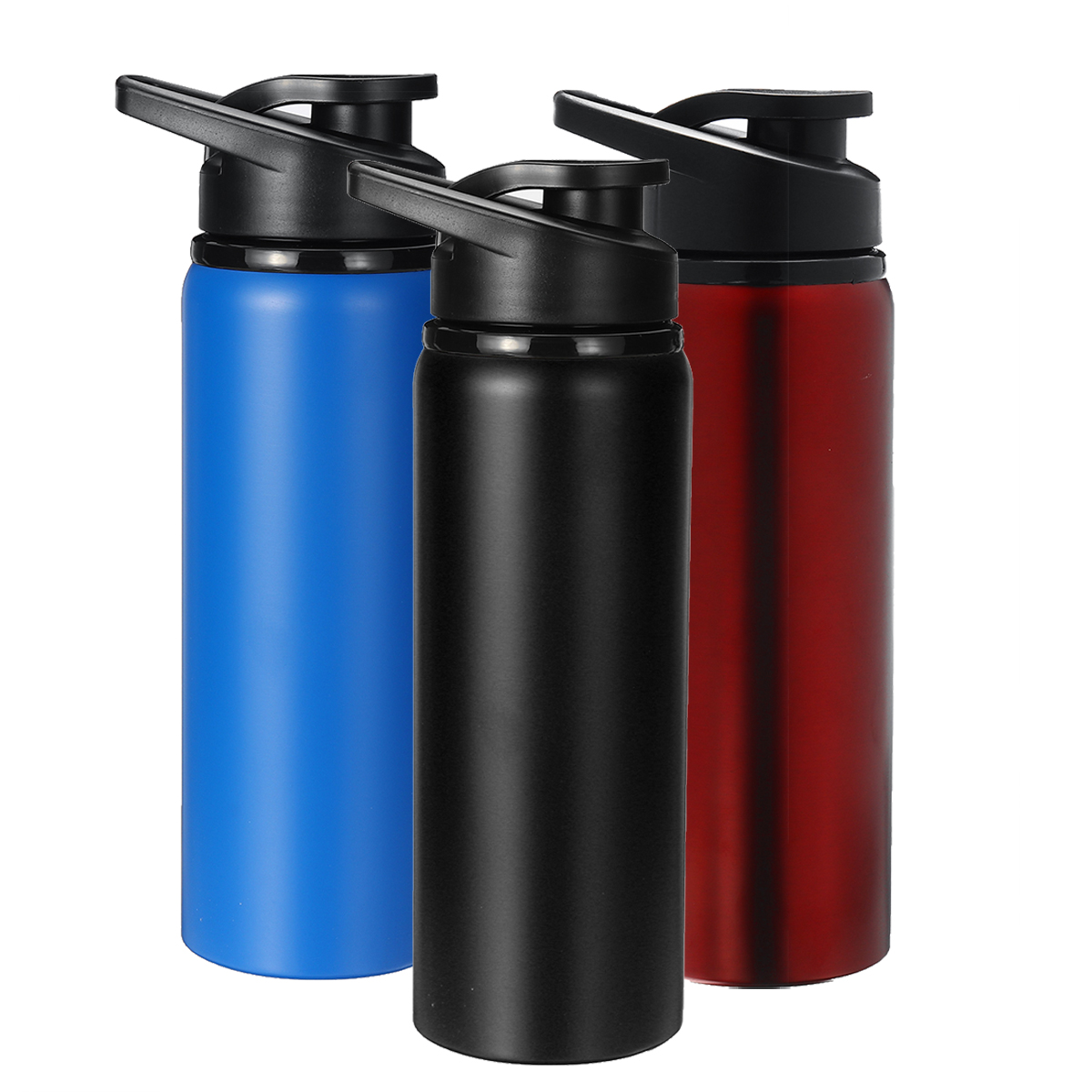 

700ml Outdoor Portable Water Bottle Stainless Steel Direct Drinking Cup Sports Travel Kettle