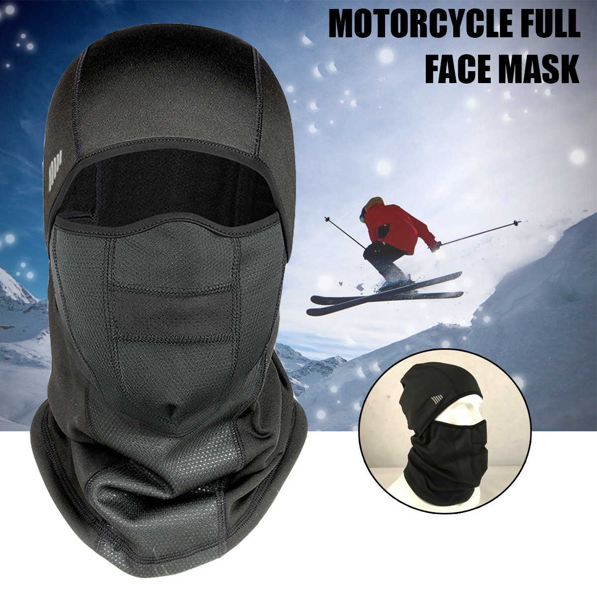 Other Clothing, Boots & Accessories - Motorcycle Riding Full Face Mask ...