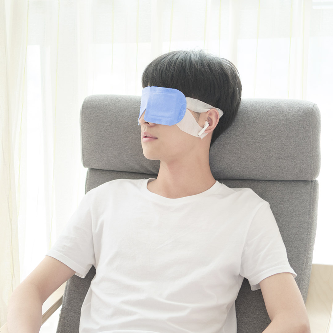 

PMA Graphene Steam Eye Mask Heating Eyepatch Rest Sleep Alleviate Fatigue Eye Massager from
