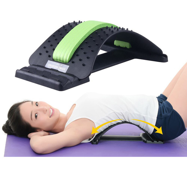 

KALOAD Back Massage Magic Stretcher Back Support Lumbar Spine Massager Relaxation Spine Pain Fitness Tools