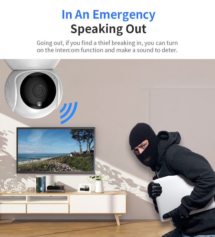 Xiaovv Q8 HD 1080P 360° Panoramic IP Camera Onvif Support Infrared Night Vision AI Mo-tion Detection Machine Panoramic Camera from xiaomi youpin 15