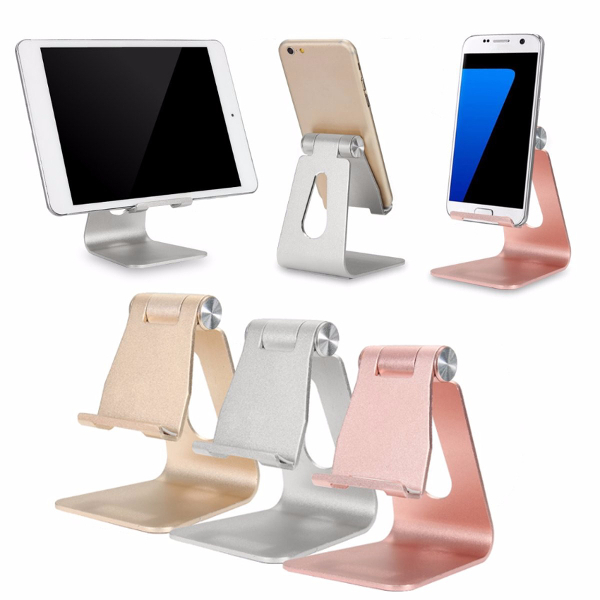

Bakeey™ ALT-4 Aluminum Alloy Adjustable Anti-slip Desktop Stand Charging Holder for iPad Phone Tablet