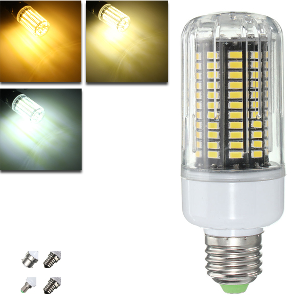

E27 E14 e12e E17 B22 15w 130 СМД 5736 LED чистый белый теплый белый крышка AC85-265V кукуруза лампа