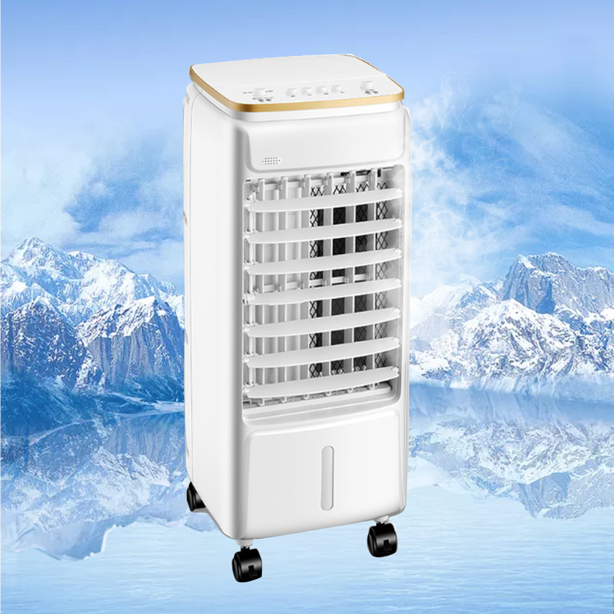 3 Gear Portable Movable Air Conditioning Cooler Fan Units ...