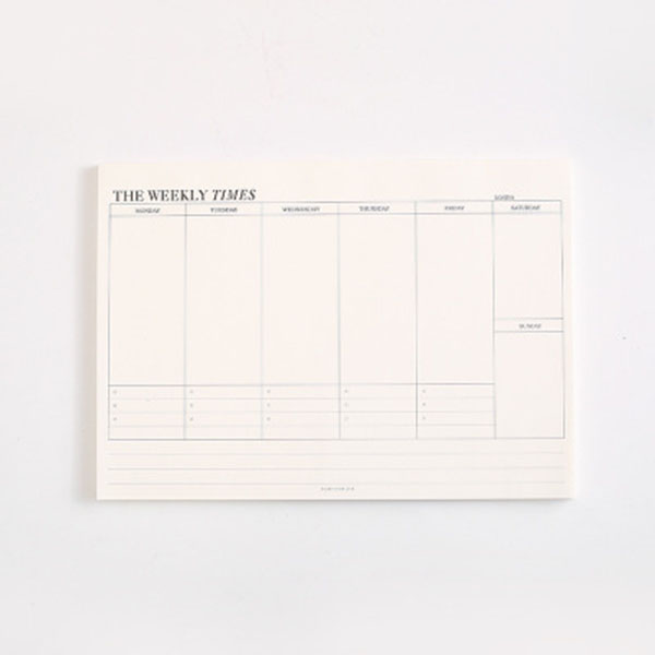 

Simple Business Notebook Removable Notebook Office Thick Calendar With Medium-Sized Memorandum