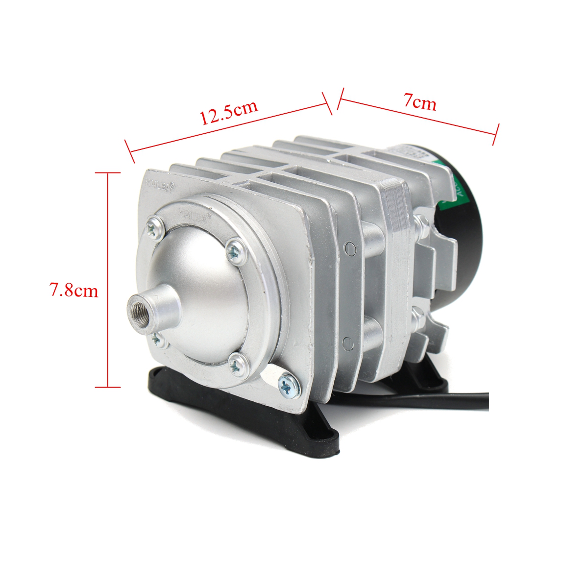 45L/min 25W Electromagnetic Air Compressor Aquarium Oxygen Pond Air Pump Aerator  