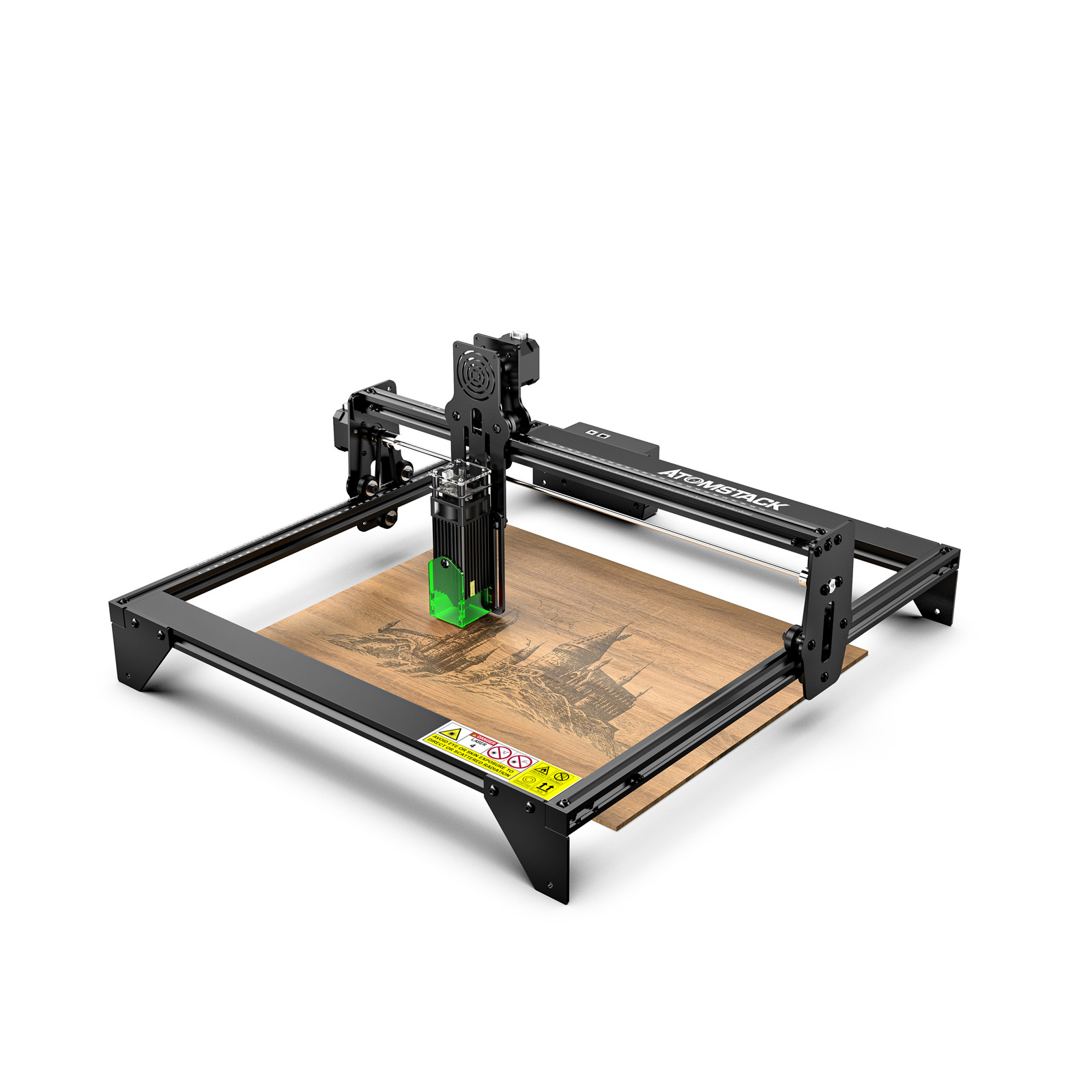 Find UK/EU DIRECT New ATOMSTACK A5 20W Laser Engraving Machine Wood Cutting Design Desktop DIY Laser Engraver New Eye Protection Design Support For Windows for Sale on Gipsybee.com with cryptocurrencies