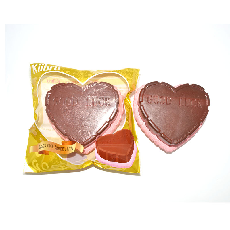 

Kiibru Squishy Jumbo Chocolate Сердце Торт 12см Лицензионный Медленный рост Оригинальная коллекция подарков Подарочный декор