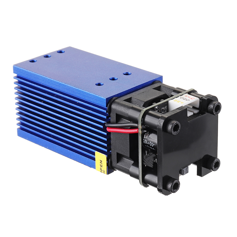 2500mW Blue Laser Module 3-Pin DIY Laser Engraving Module Fits 3018 CNC Router 15