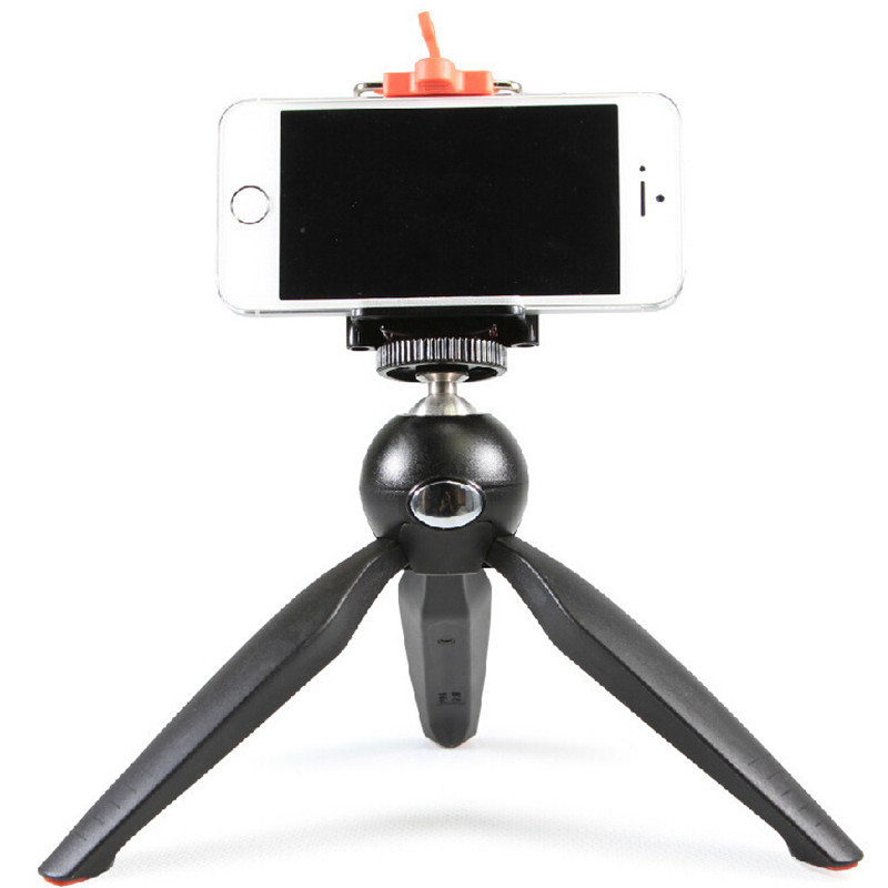 

Yunteng YT-228 Mini Штатив Подставка с держателем для телефона Зажим для цифровой зеркальной фотокамеры камера GoPro Смартфон