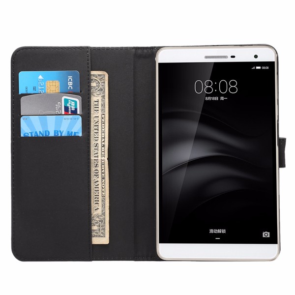

Кожаный чехол бумажник случай enkay пу с держателей карт постоять Huawei M2 7-дюймовый планшет