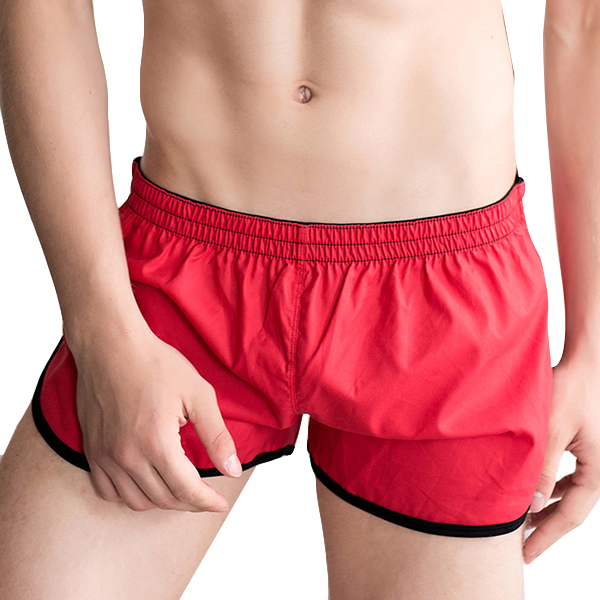 

Mens Cotton Breathable Low Rise Home Boxer Arrow Shorts