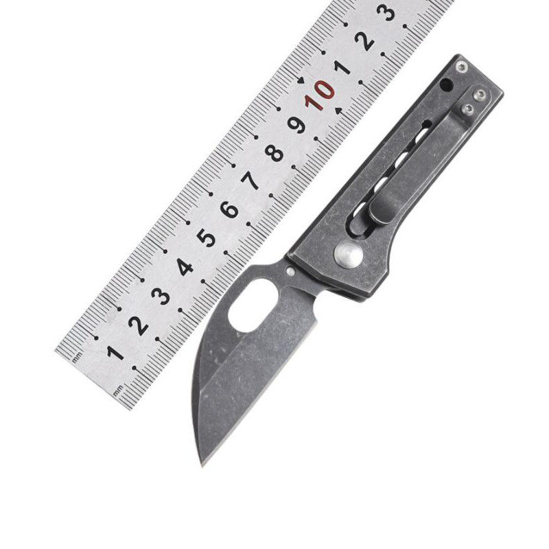 

135mm Stainless Steel Mini Folding Knife Blade Outdoor Hiking Survival Tools Kit Multifunctional EDC Blade